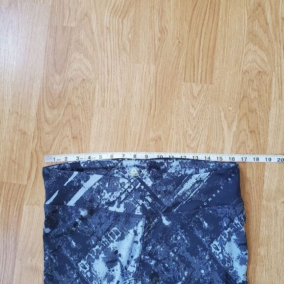 Reebok Combat Jacquard Lux Bold Compression Athletic Pants sz XL - Picture 11 of 16